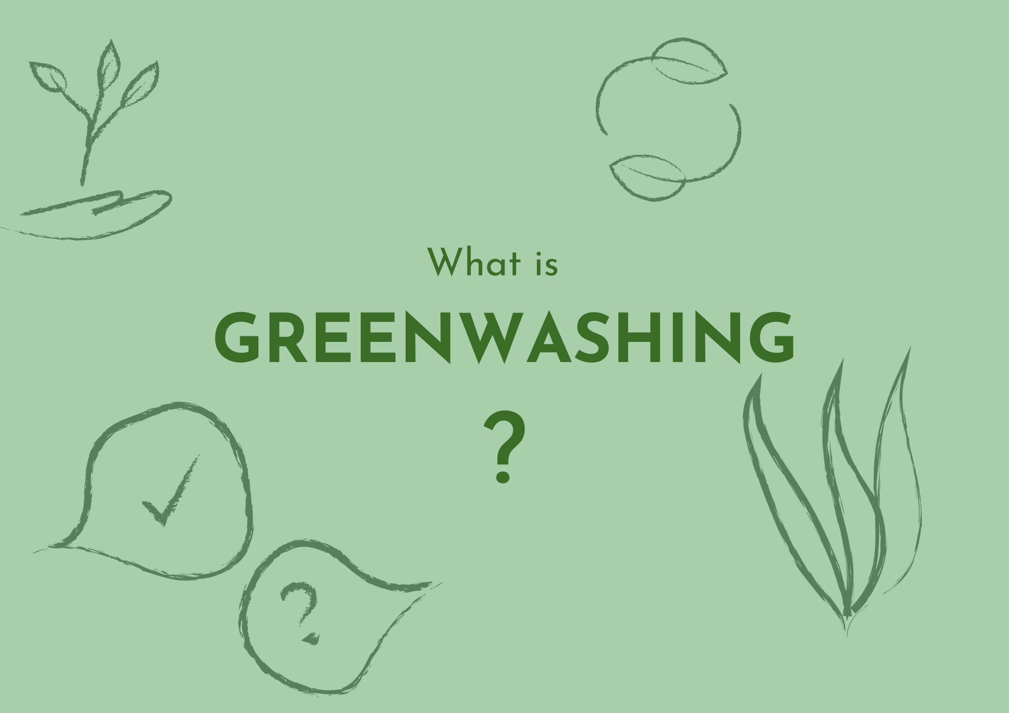 What is Greenwashing ?