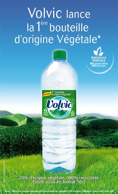 Volvic advertising poster
